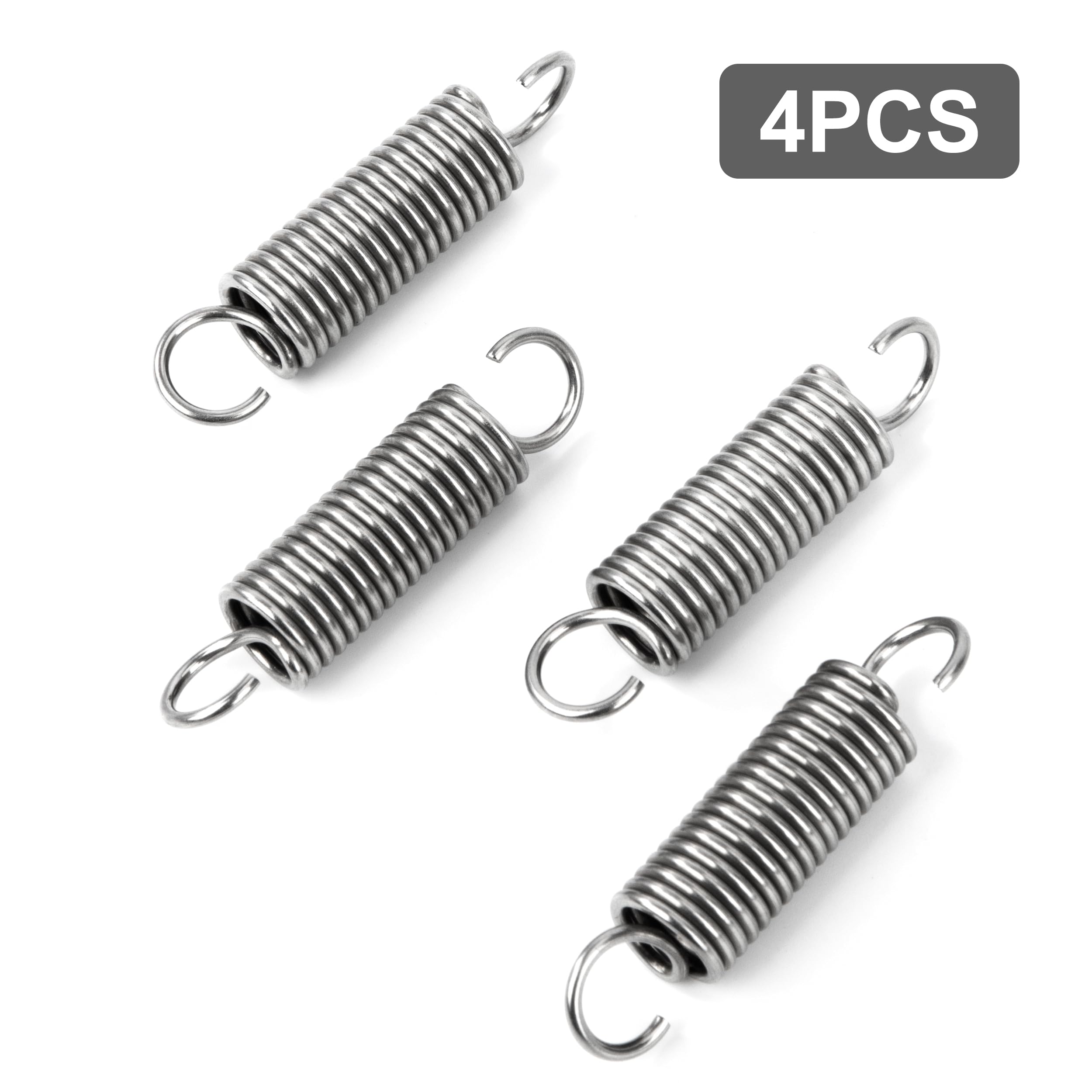 5 Ressorts à Crochet Traction Acier Inox 304 - Fil 2 Mm, Diamètre 18 Mm, Longueur 60 Mm (lot De 5) - 9