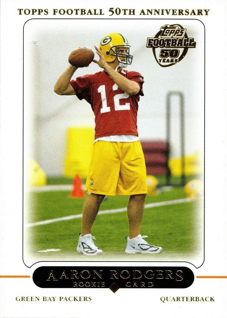 2005 Topps Football #431 Aaron Rodgers Rookie Card