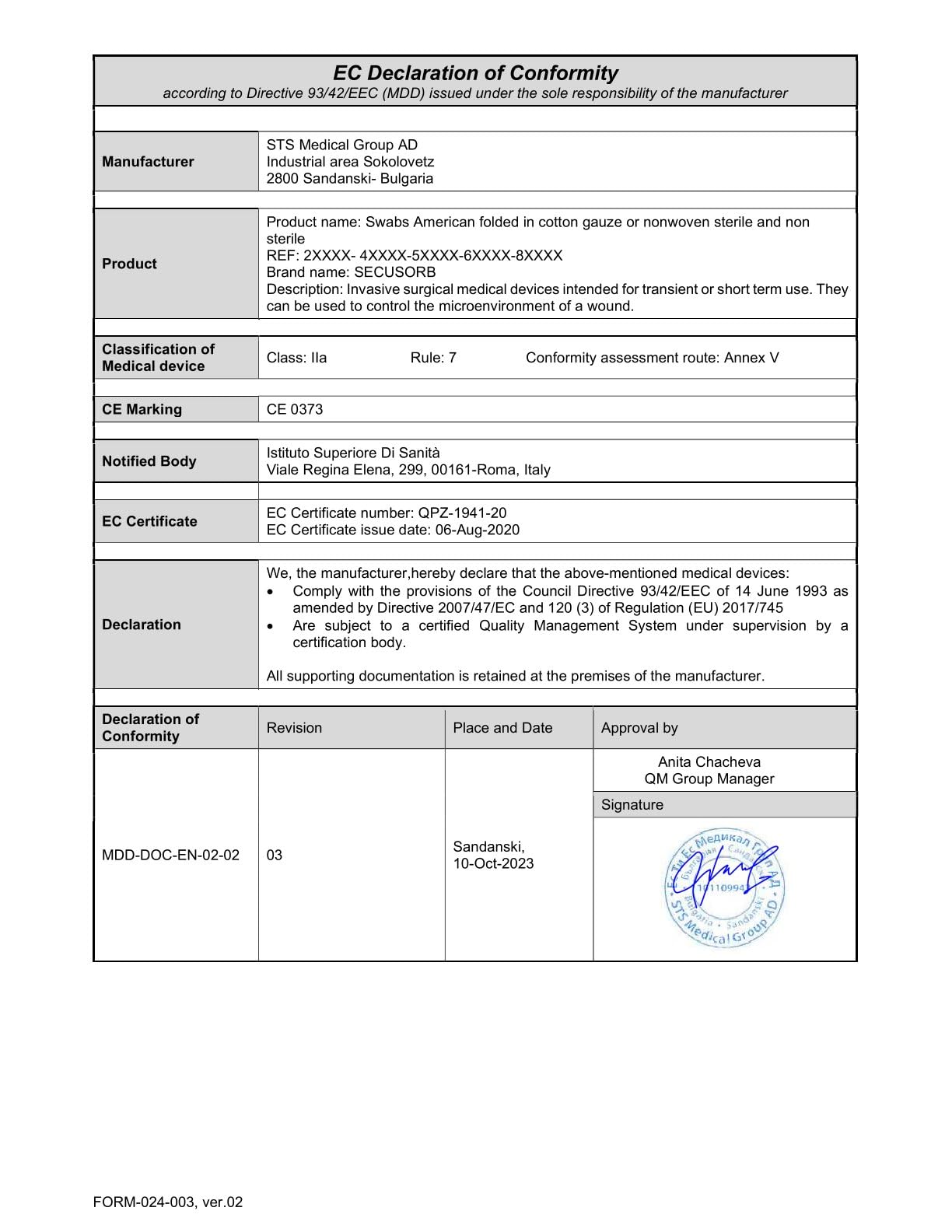 Gima 35045 estéril algodón Toallitas de diámetro 30 mm (paquete de 250)