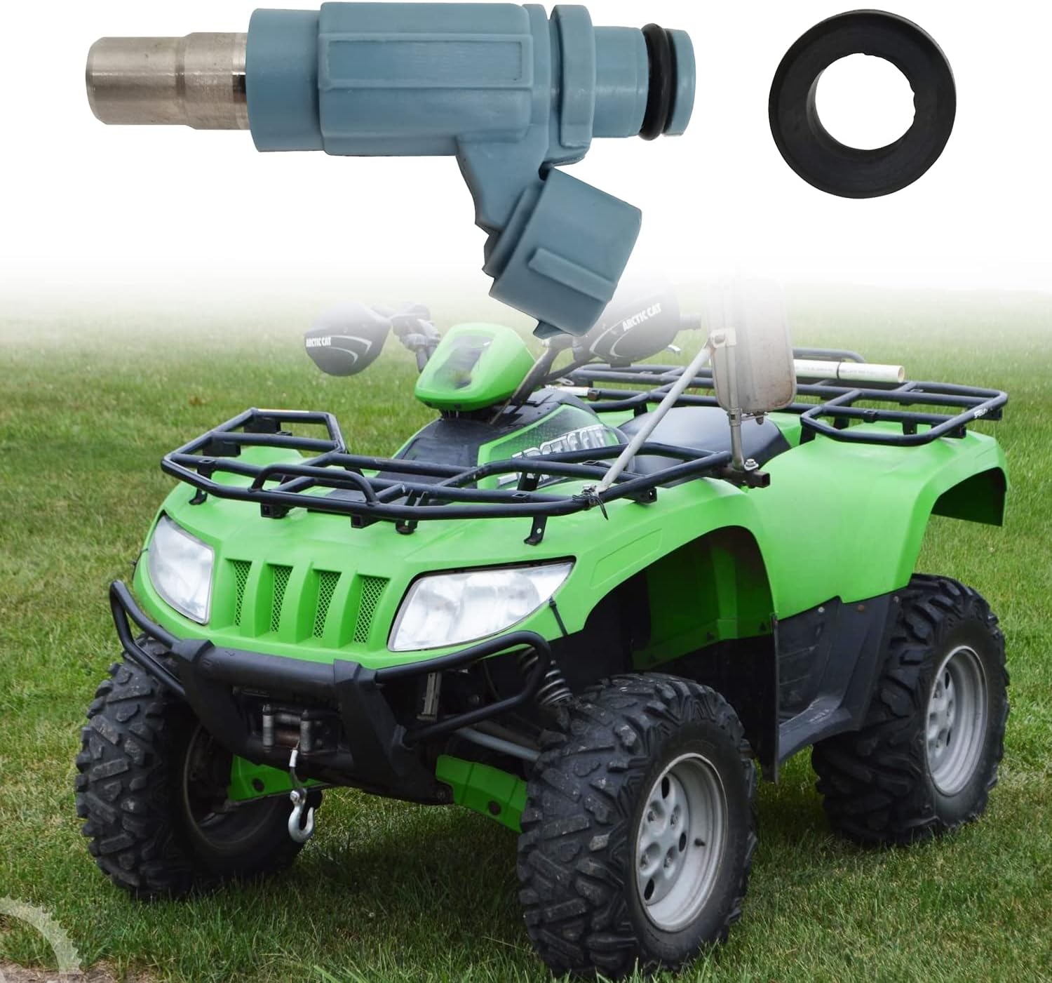 3403120 Fuel Injector with Seal for Arctic Cat 700 AT 4X4 FIS SE 2006, EFI AT 4X4