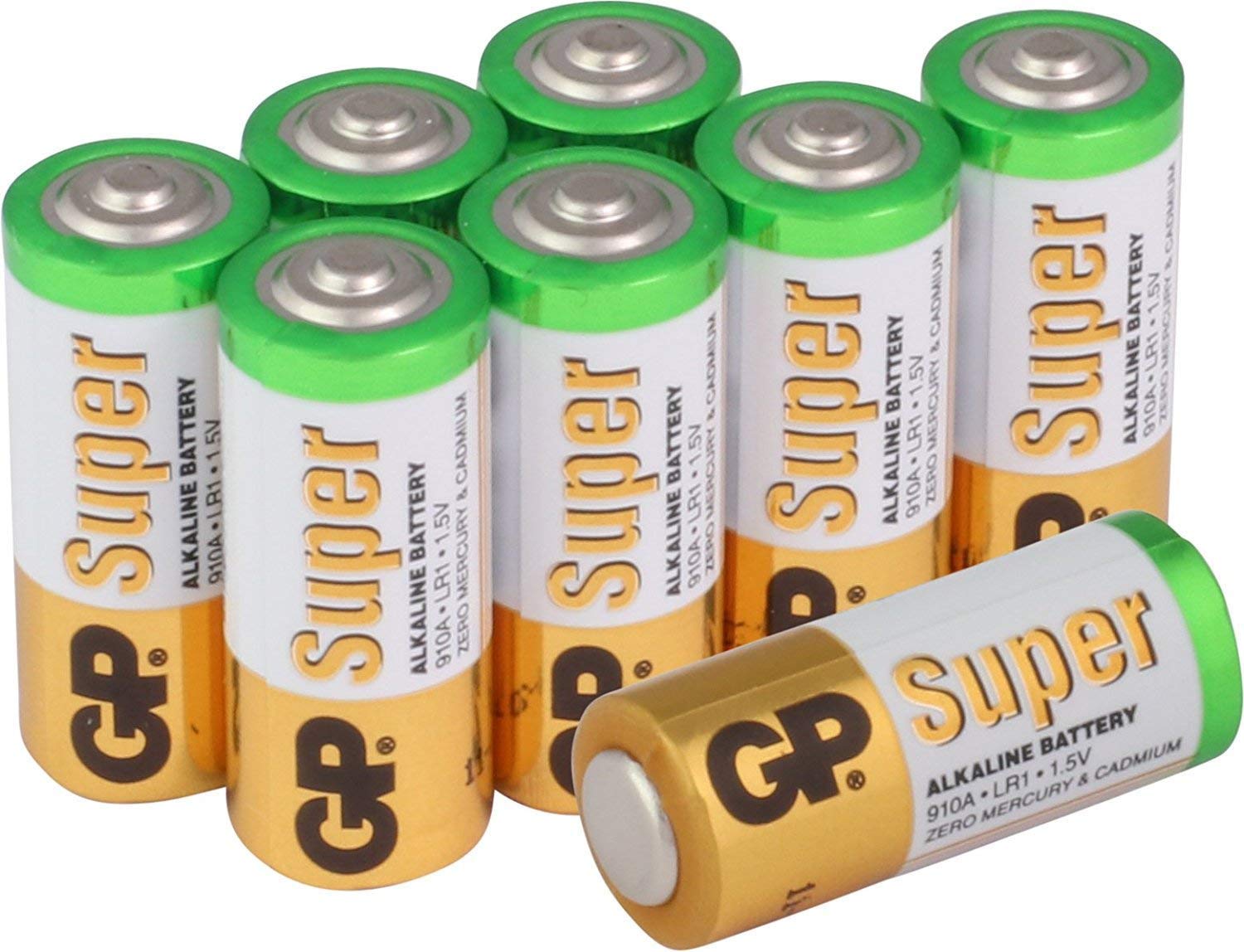4 x GP LR1 Bulk 1.5V Alkaline Batteries MN9100 Bite Alarm N 910A E90 KN