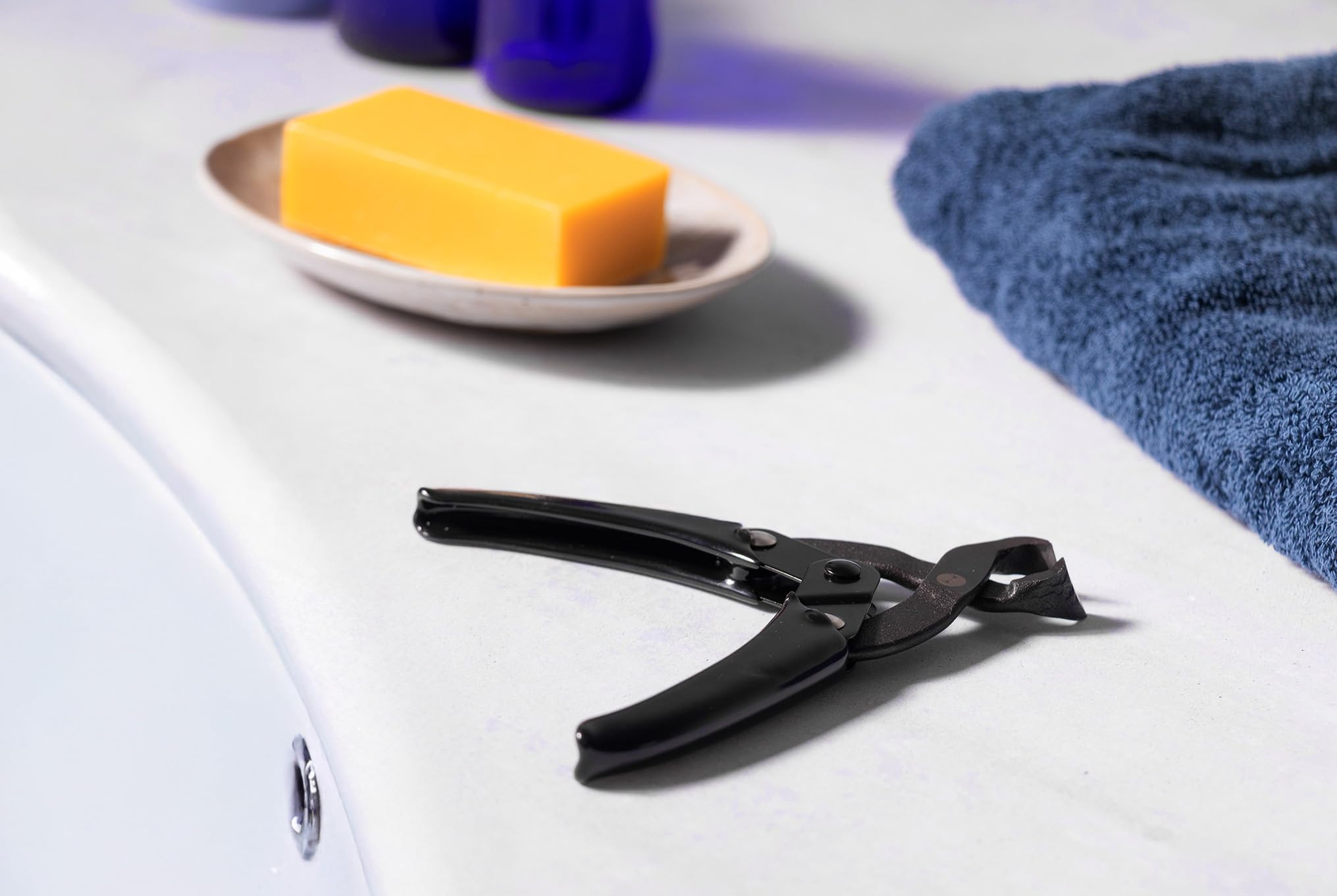 Asayu Japan Präzisions-Nagelknipser | Ergonomischer Hebelmechanismus für müheloses Schneiden – geschmiedet von japanischen Schmieden | Für dicke und eingewachsene Nägel | Für Senioren | Made in Japan