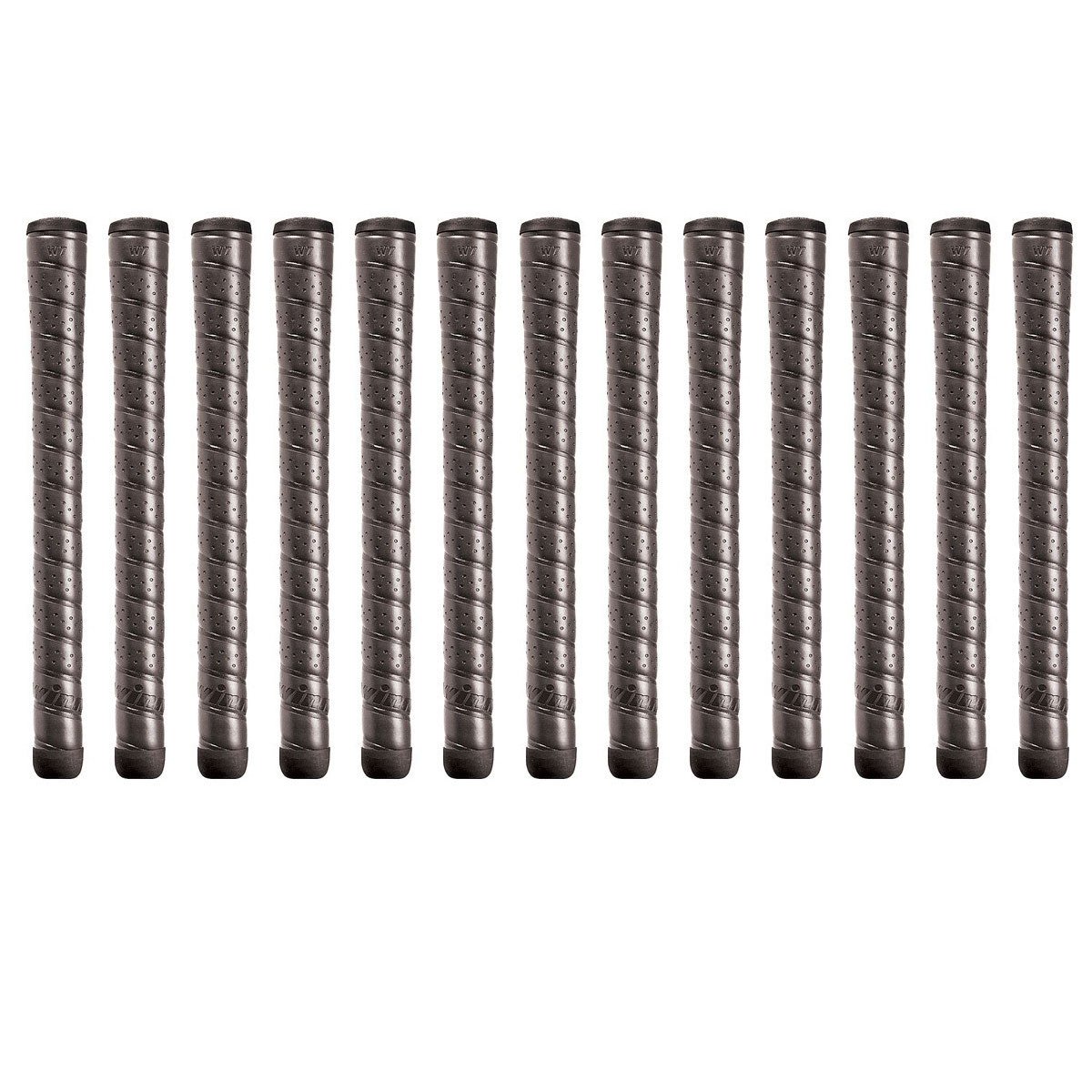Winn Excel Oversize (+ 1/20,3 cm) schwarz 13-teiliges Golf Grip Bundle (
