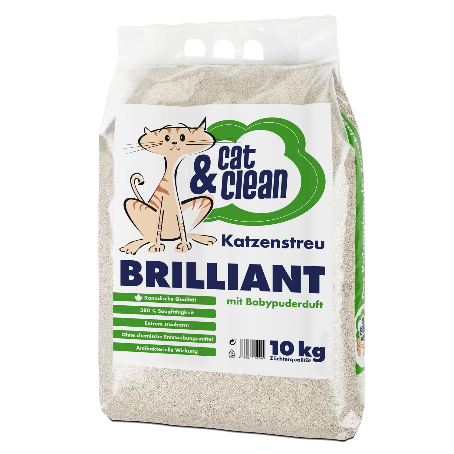 Cat & Clean Brilliant Żwirek dla Kota, 10 kg
