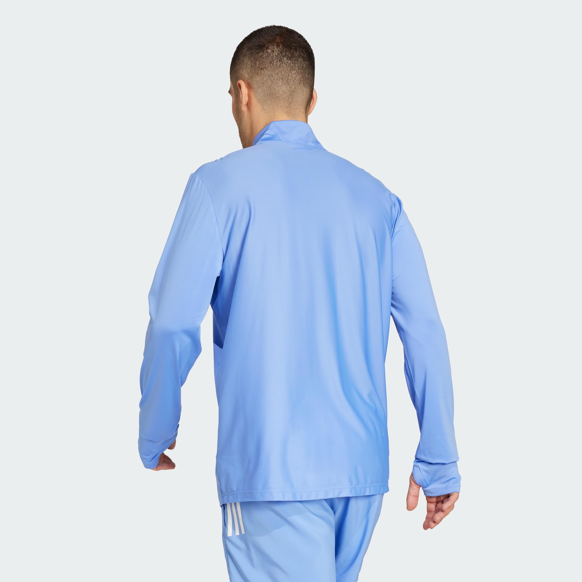 adidas Men Track Tops | Otr B Hz | Blue | Size-L | 4