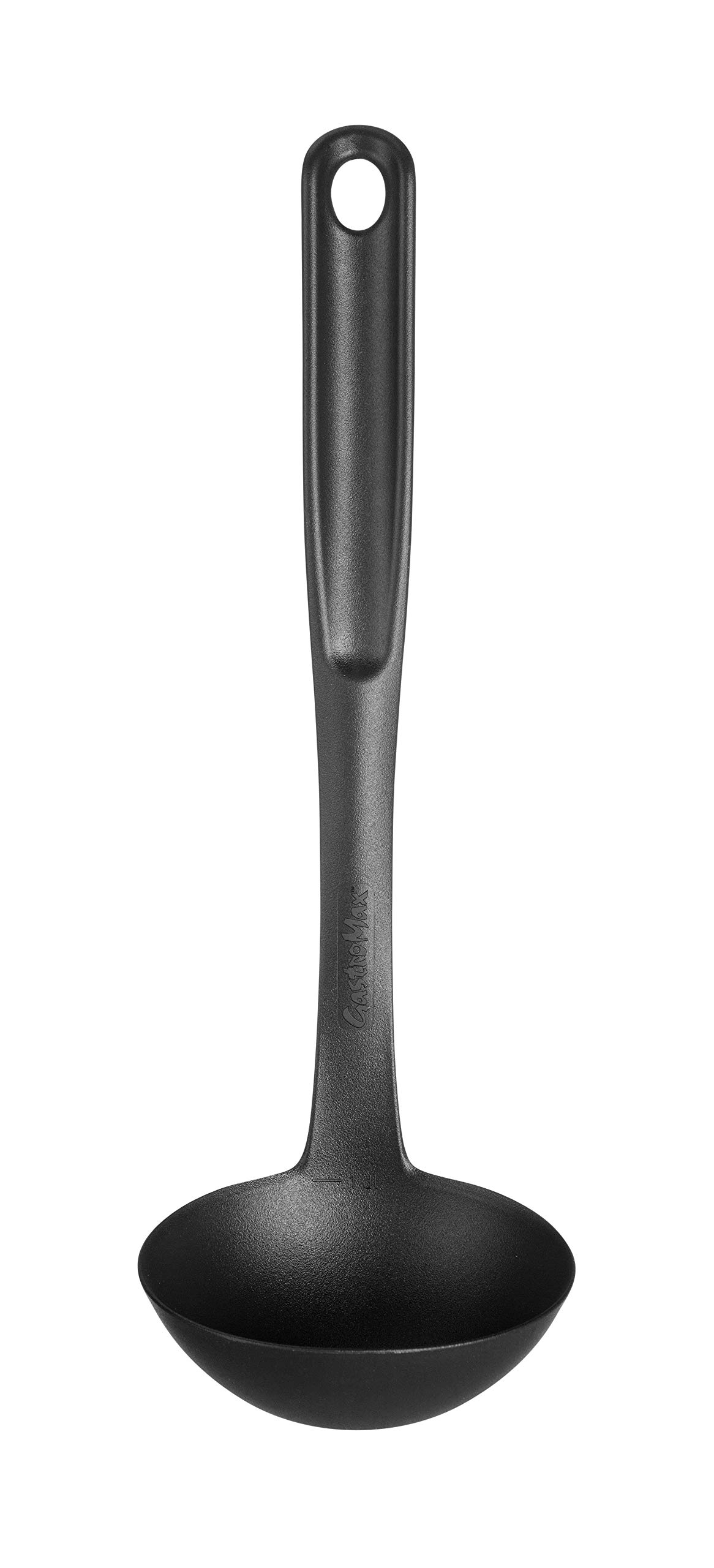 GASTROMAX6913-1 Soup Ladle Black Colour, Plastic, 10 centiliters