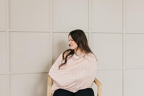 Miniatura 5 de Copper Pearl Funda multiusos fundas de asiento de automóvil, funda de lactancia y funda de cochecito para el sol, tela elástica, uso para todas las