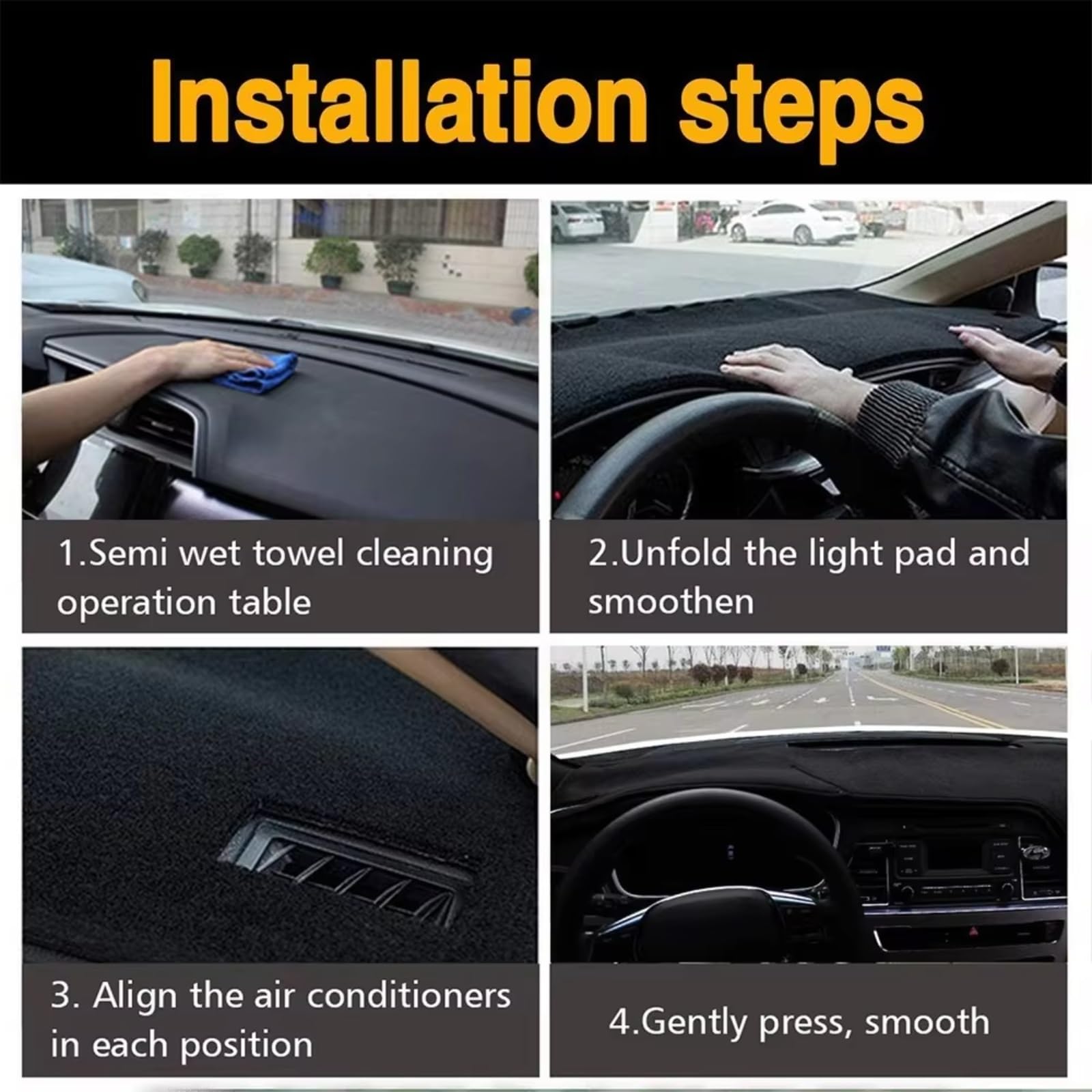 Kratzfeste Innen-Armaturenbrett-Abdeckungen Für XPeng G6 2024 2025 Dashboard Abdeckung Matte Auto Center Konsole DashMat Matte Sonnenschirm Auto Zubehör(Leather,RHD)