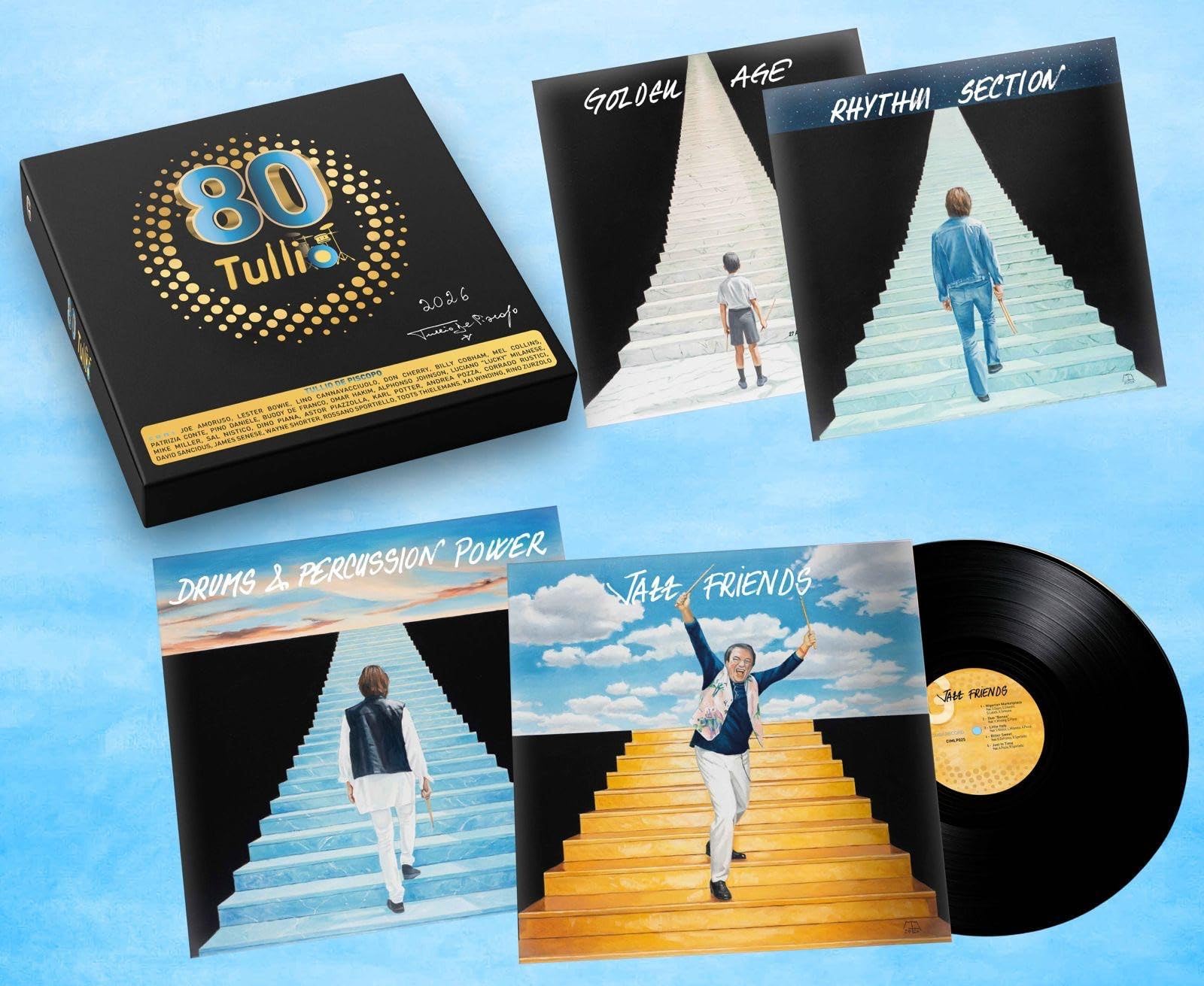 80 Tullio (Box Vinile Nero Edizione Limitata 300 Copie Numerate)