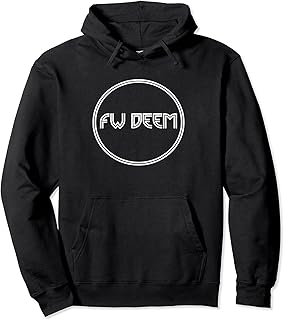 FW DEEM Luxury Simple Logo Pullover Hoodie