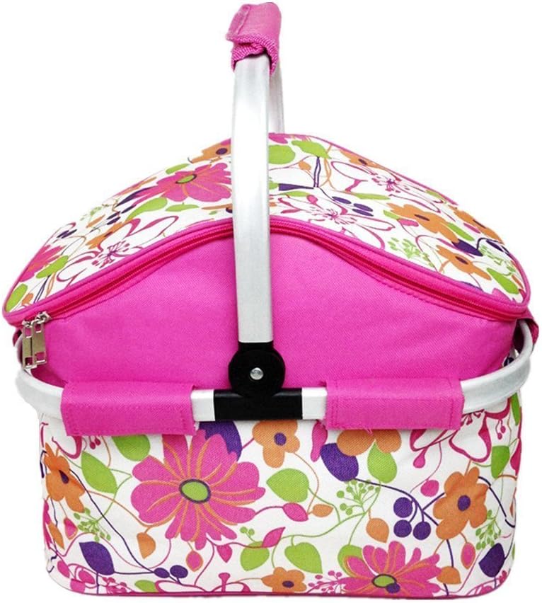 IFLYING Insulated Folding Cooler Picnic Basket Bag Thermal