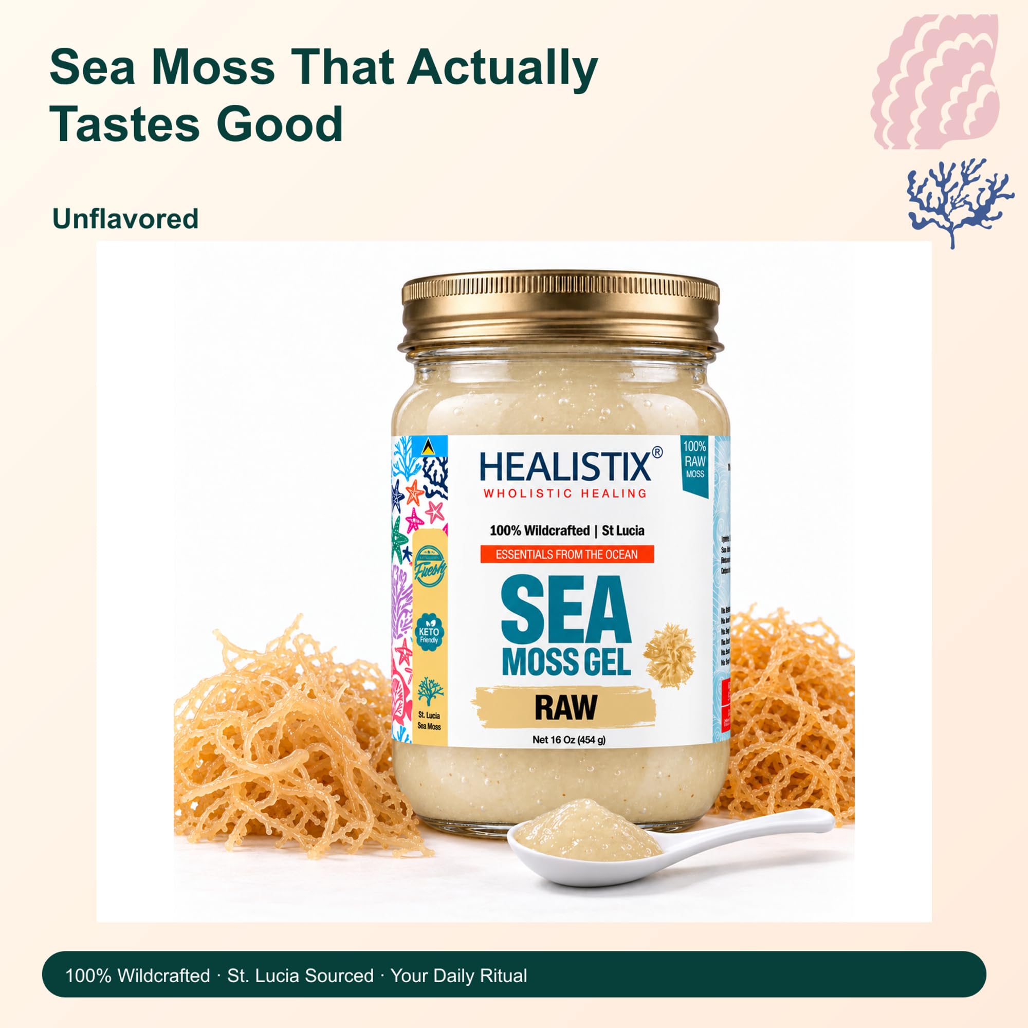 Splash Harve OX 保湿ジェルクリーム 2本 Amazon.com : Healistix Raw Sea Moss Gel [16 Oz] - Exquisitely