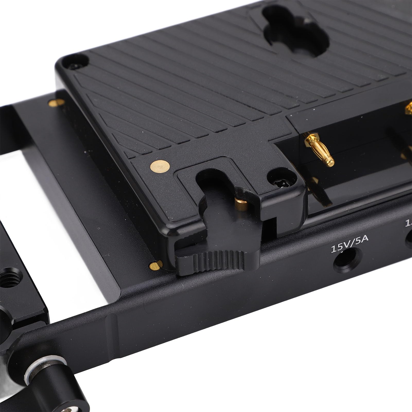 Placa Adaptadora de Batería Placa Lite para Batería Gold Mount D Tap Salida USB Dual Abrazadera de Varilla de 15 Mm Adaptador de Fuente de Alimentación Placa Convertidora para