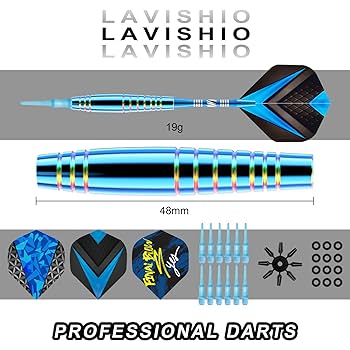 Amazon | Lavishioプロフェッショナル・ソフトヘッド・ダーツ