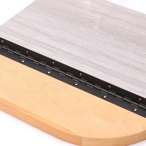 Miniatura 5 de Bisagras continuas y de piano de 12 pulgadas, bisagras continuas de acero inoxidable de alta resistencia, bisagras de piano para barcos, bisagras