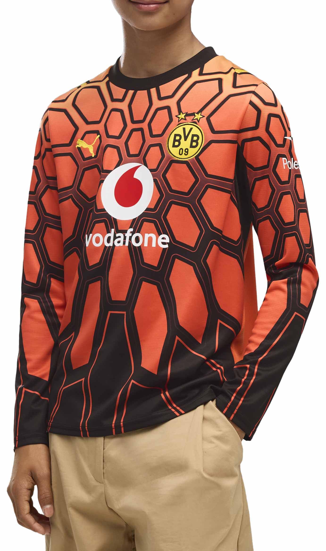 Puma Jungen BVB Gk Replica Ls Jersey Jr Trikots (1er Pack)