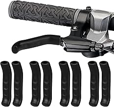4 Paar Fahrrad Bremshebel Hülle Silikon Bremshebel Abdeckung Schwarz Bremsgriff Schutzhülle Anti Rutsch Fahrradbremse Silikonhülle für Mountainbike Rennrad