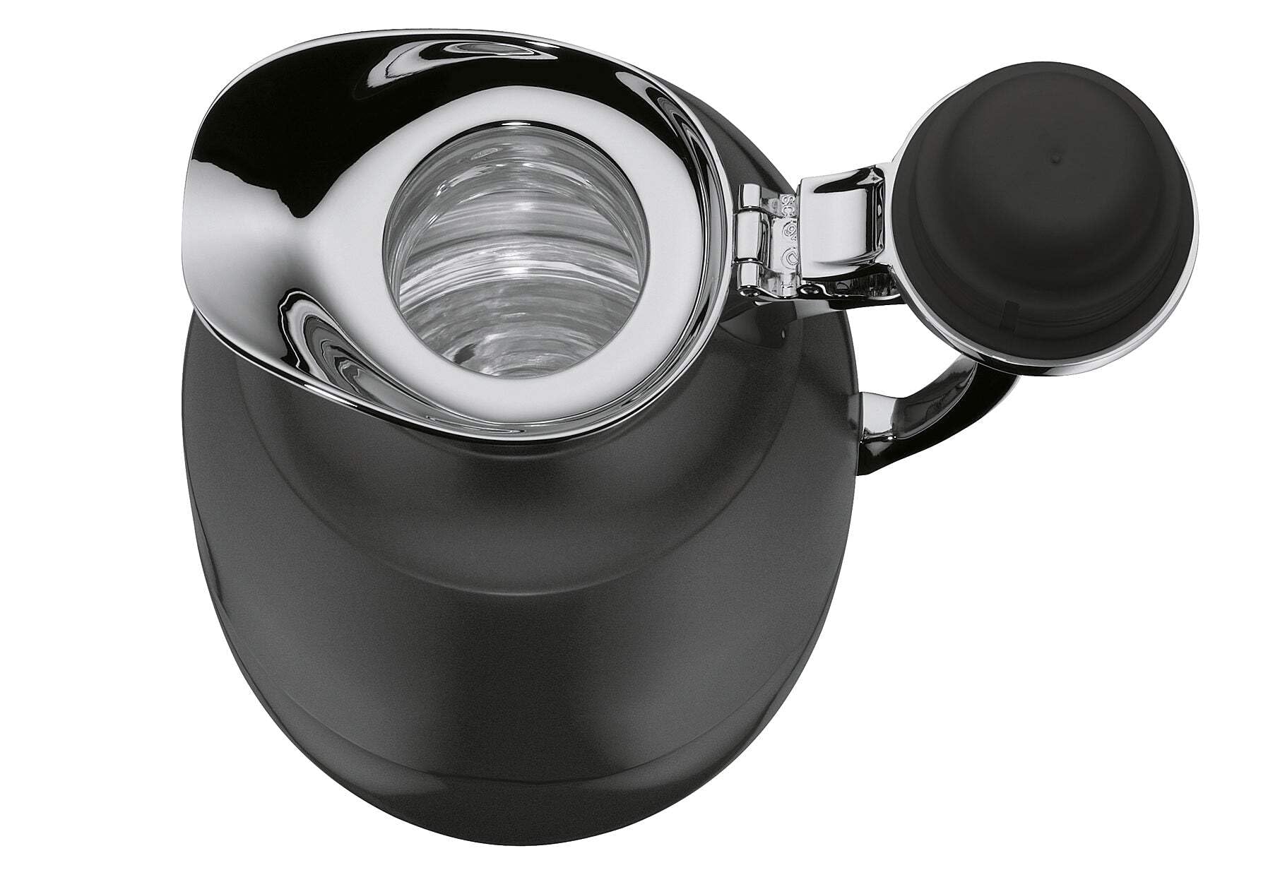 Alfi Juwel - Jarra aislada, color negro satinado, 1 l