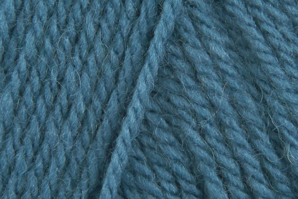 Sirdar Hayfield Bonus Aran with Wool Crochet Yarn, Wool Acrylic Blend Knitting Wool for Jackets, Gloves, Jumpers & Sweaters - 400g Ball - Denim (994) - Single (1 Ball) — image 1