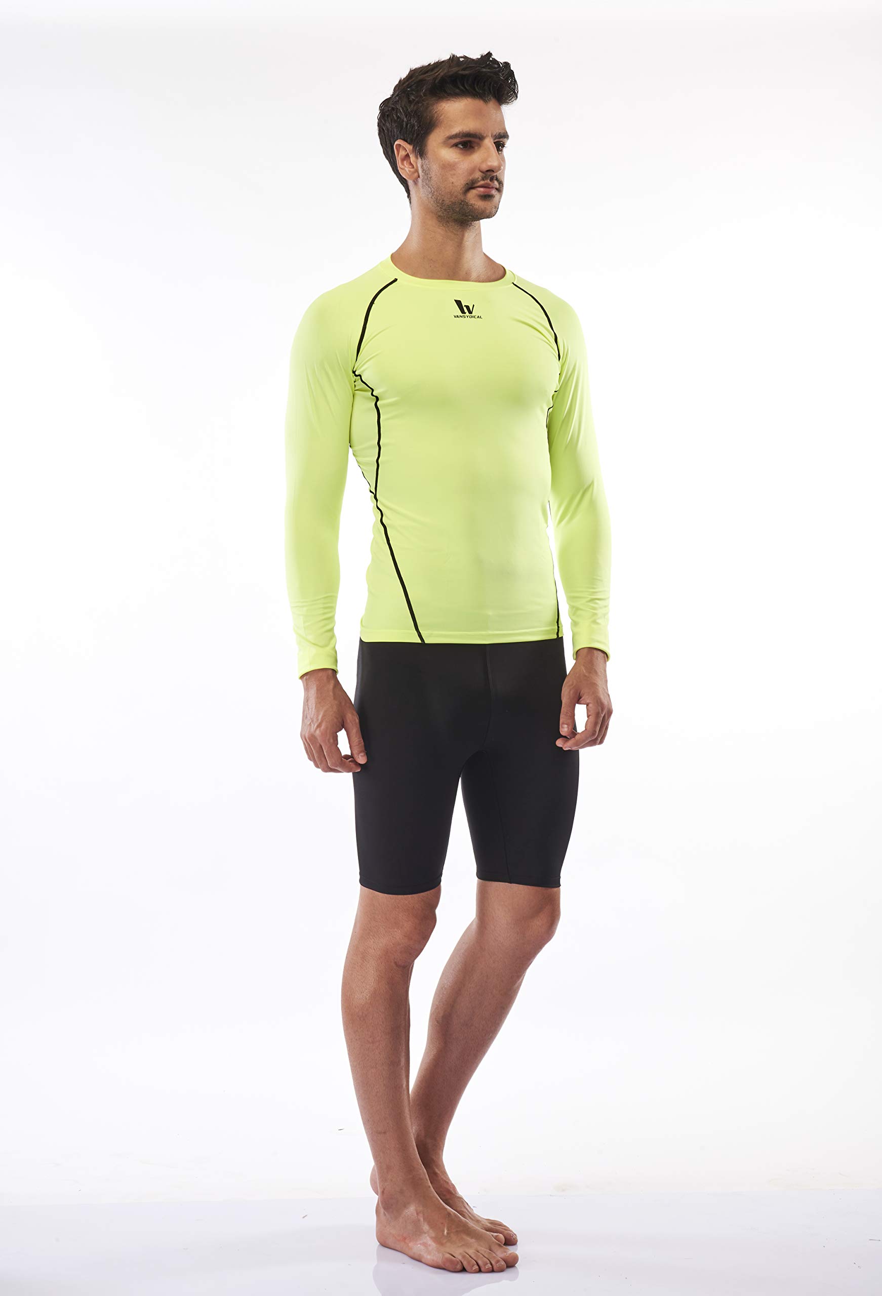 LYCOT Fluid Fashion -Sports Inner F/S Pattern Green M 3
