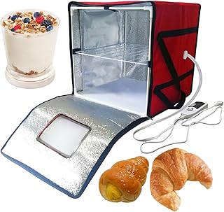 Dough Proofing Box, Bread Pizza Dough Fermentation Box, With Internal Shelf, Temperature Control + Timing Function, Suitable For Making Bread, Yogurt, Natto, Sweet Wine, Cheese,L