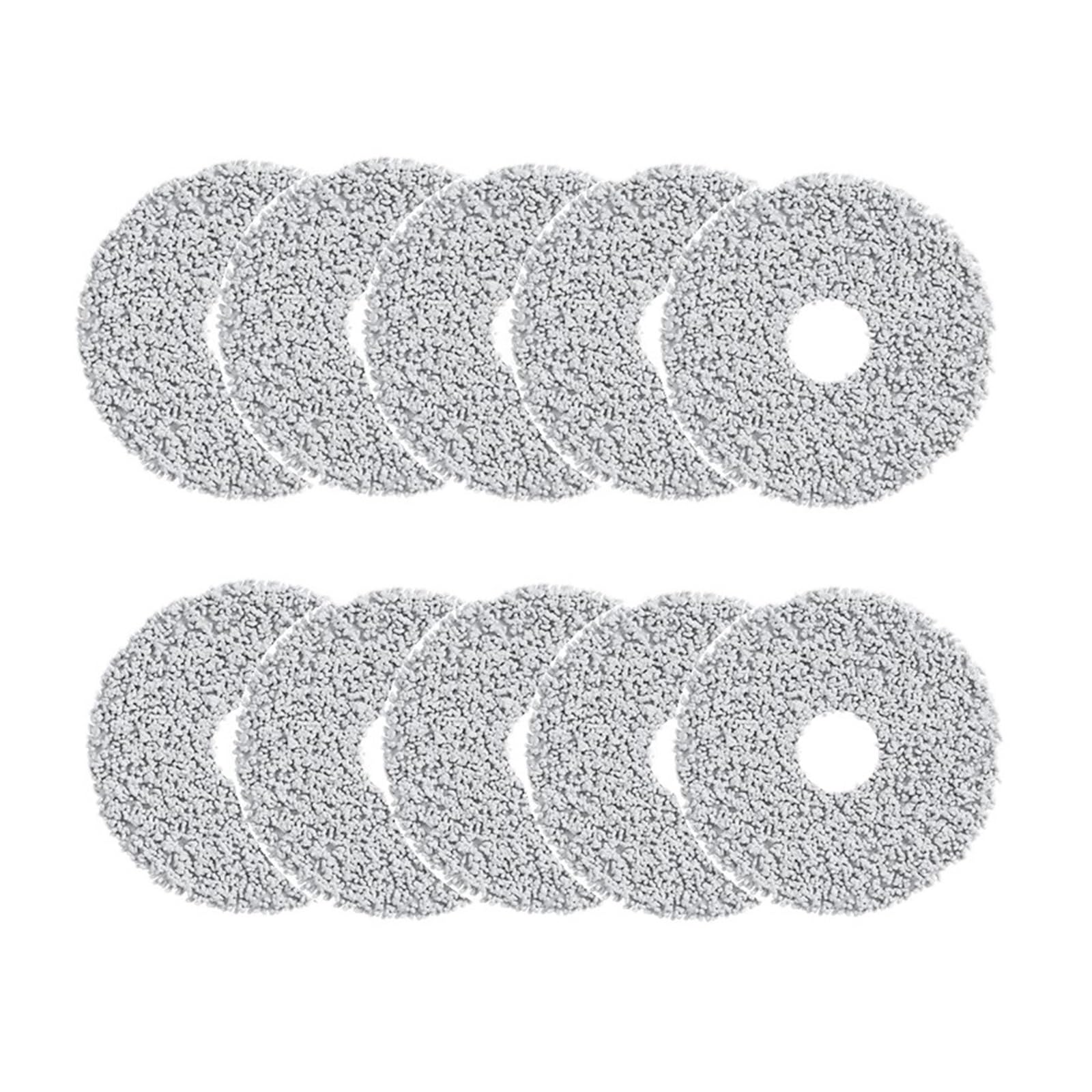 Mop Cloth Holder Mount Spare Accessory Parts，Compatible For Dreame，L10s Ultra L10s Pro L10 Prime，Compatible For Mijia，S10+ / X10+ / X20+(L10s Mop 10PC)