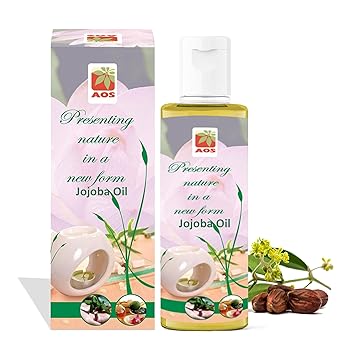 AOS Products 100% Natural And Cold Pressed Pure Jojoba Oil -100 ml