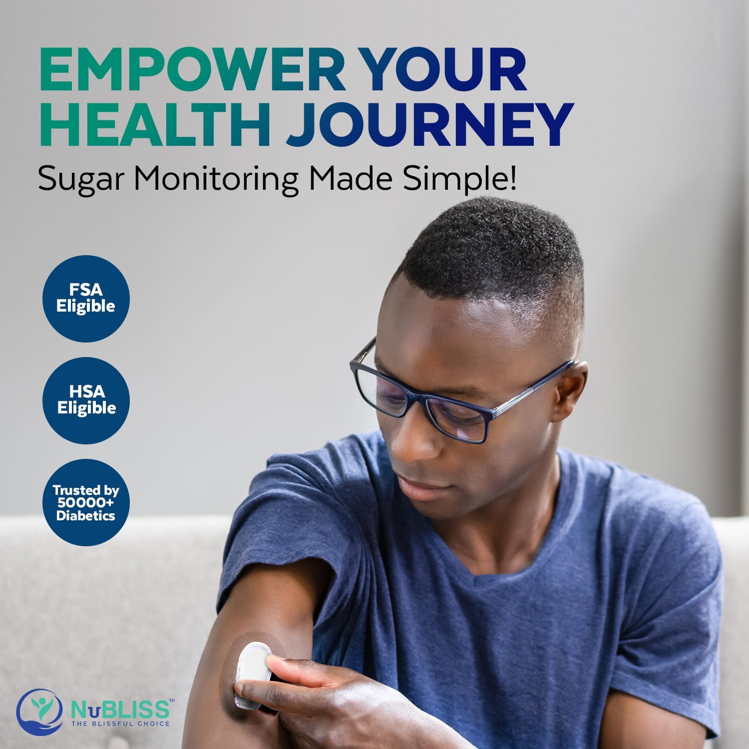 G6 Adhesive Patches FSA & HSA Eligible 25 Count Clear