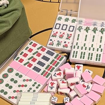★レア★未使用★ ピンク色 麻雀牌 Amazon | 桃雀牌 ピンク麻雀牌 | 麻雀 | おもちゃ