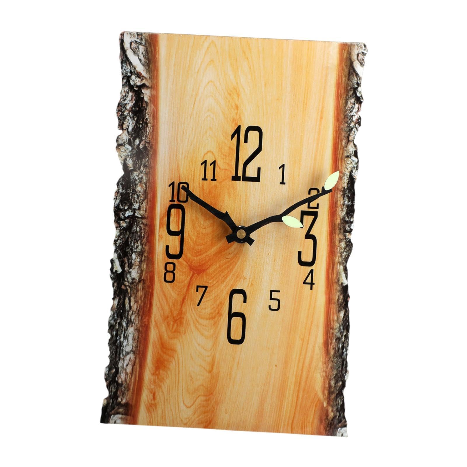 THE STYLE SUTRA Simulated Tree Stump Wall Clock Wall Decoration for Dining Room Multipurpose-image-29