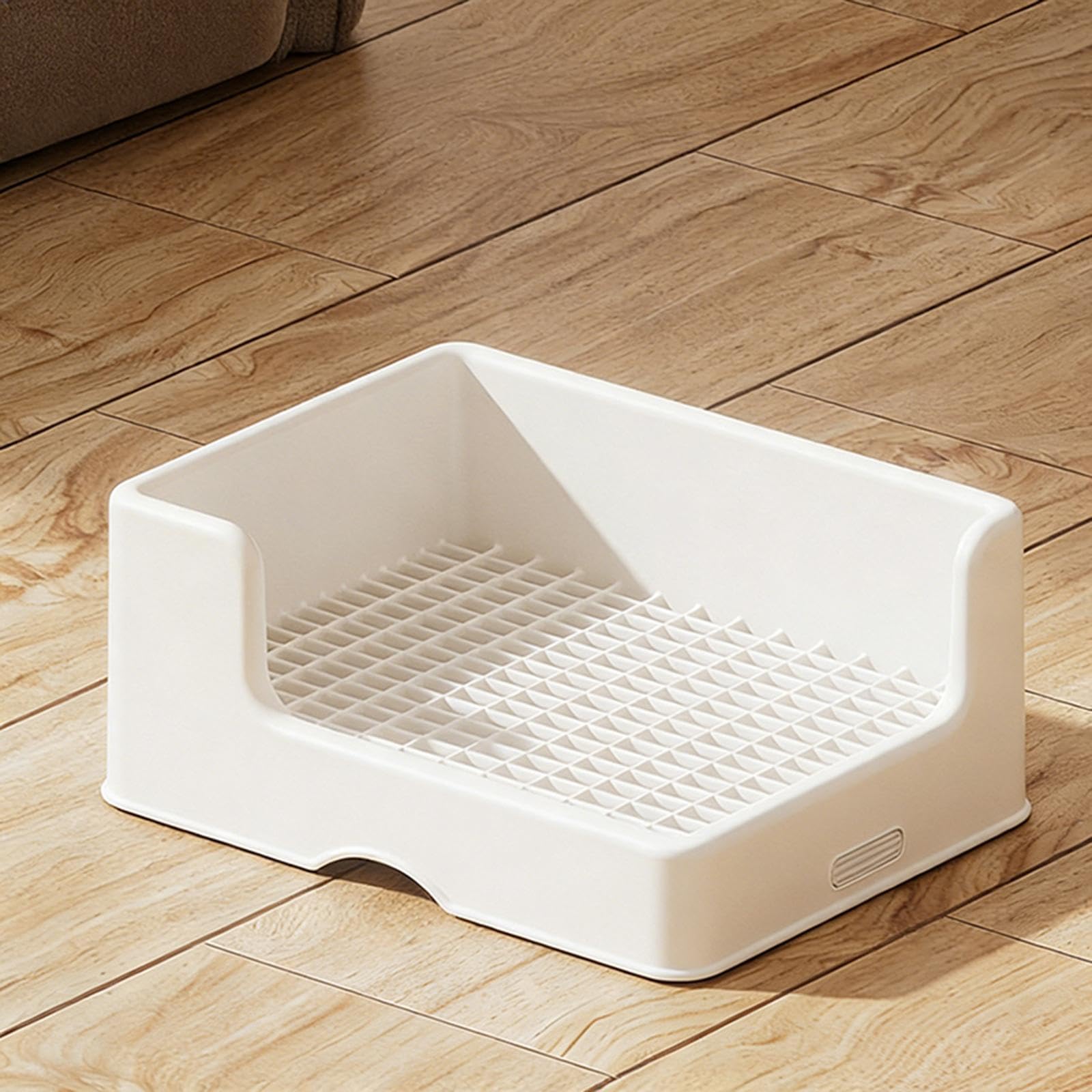 LOVIVER Vassoio per Urinare, WC per Coniglietti Facile da Installare per Furetti, Accessori per Animali Domestici, Cincillà, 41x31x17.5 Cm