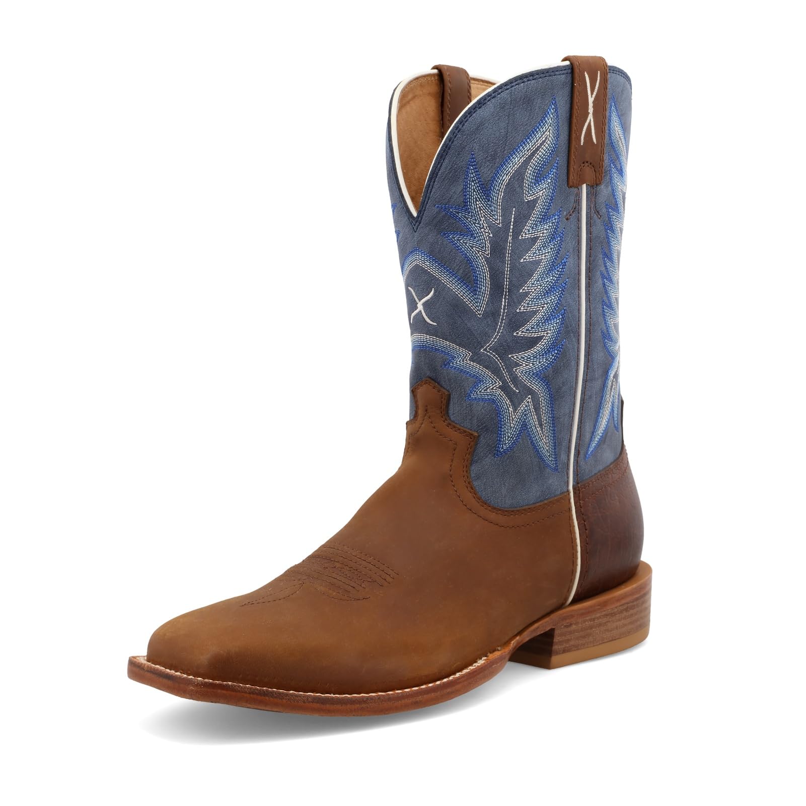 Twisted X Men's 11" Square Toe Leather Sole Cowboy Boot