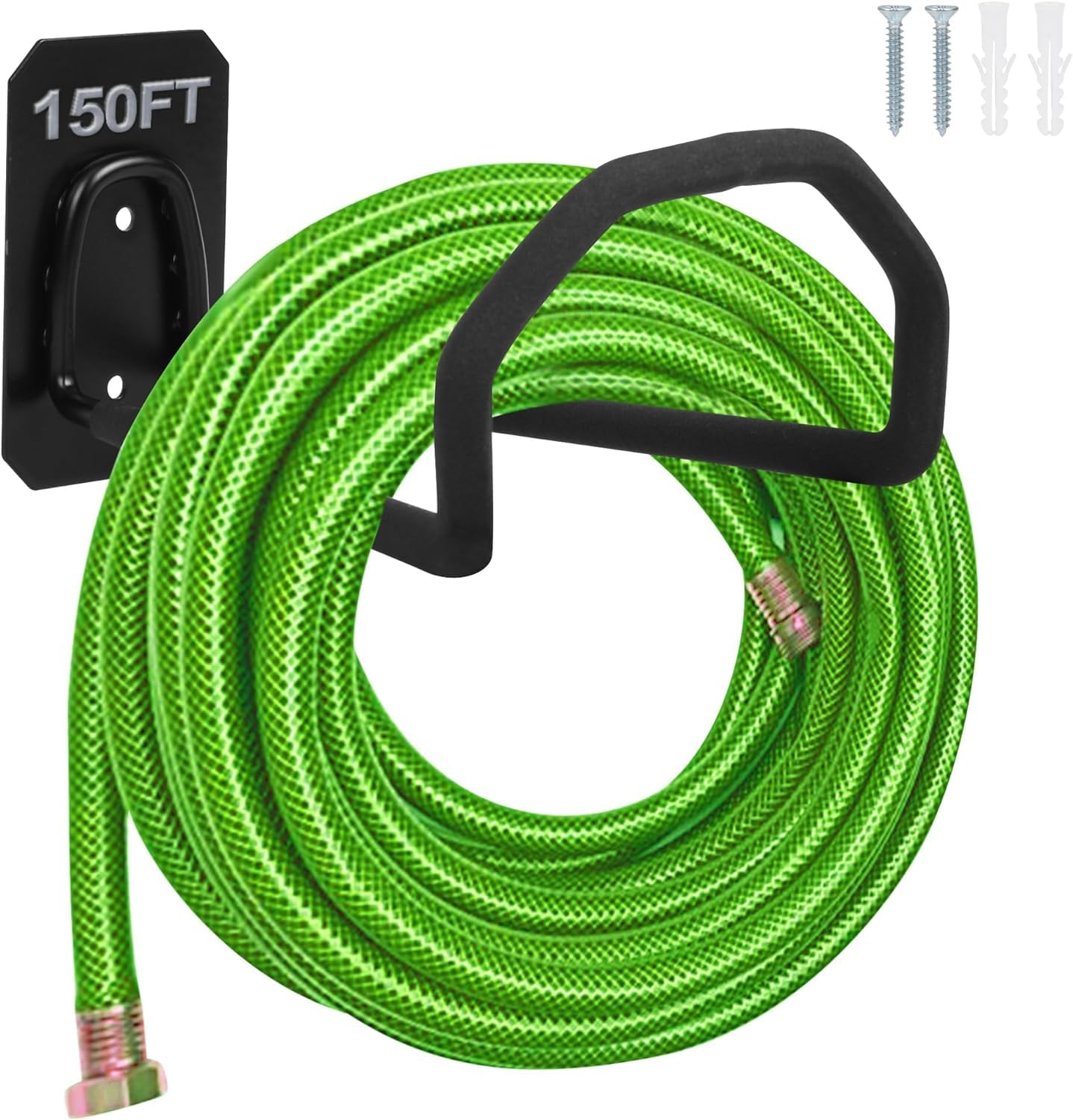 Neouth Garden Hose Holder Wall Mount Heavy Duty Water Hose Holders for Outside Metal Hose Hanger Sturdy Hose Reel Hose Hooks for Garden Hose (B0DDYGTPSH) Amazon Price History, Amazon Price Tracker