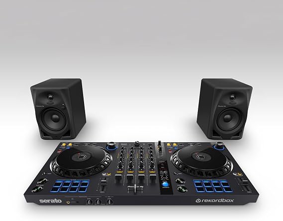 Pioneer DJ DM-50D Active 5-inch Desktop Monitor Speaker, Black