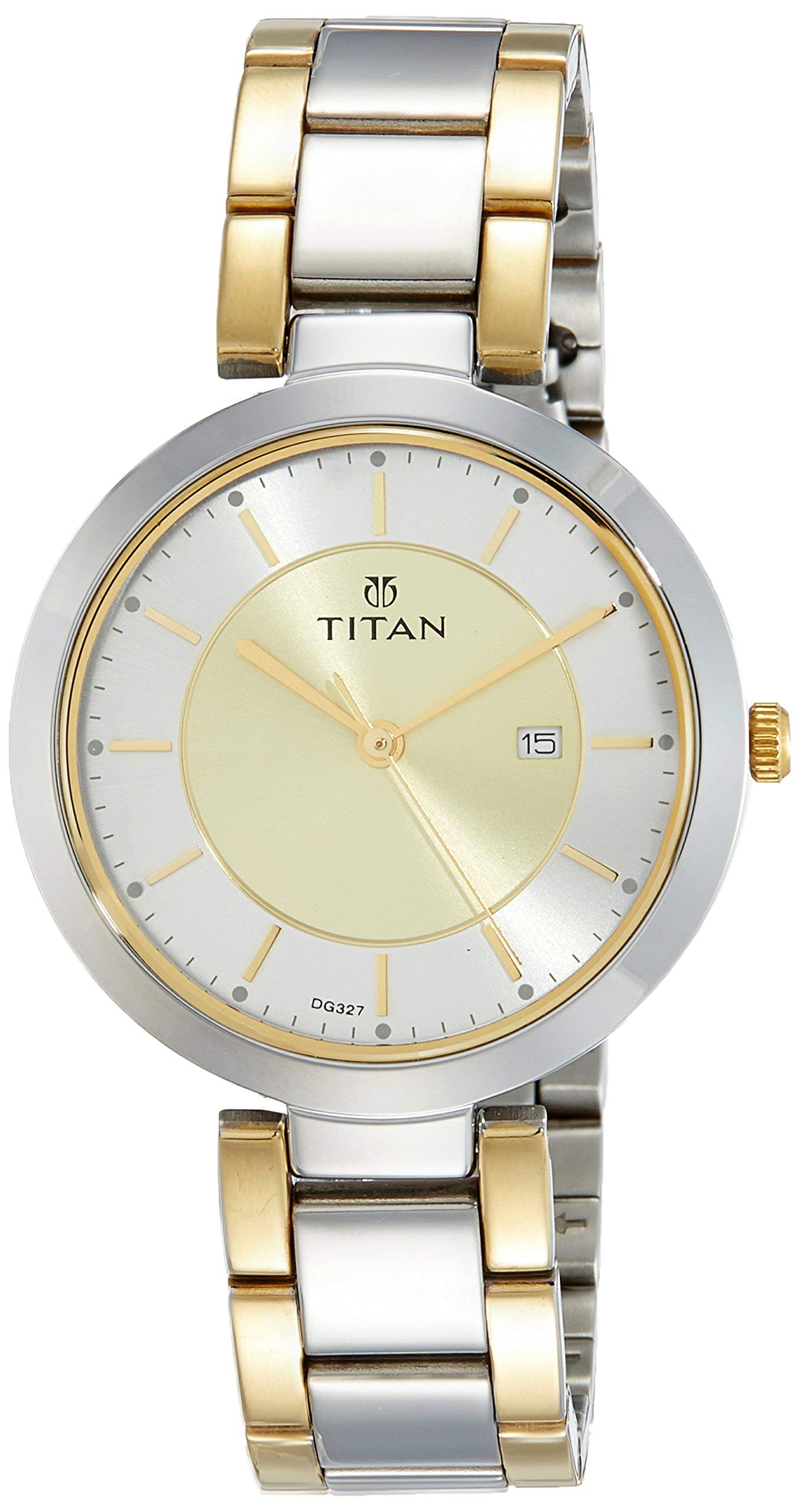 Titan Stainless Steel Analog Multi-Color Dial Women Watch - 2480Bm02, Bandcolor-Silver (B074DTT7KF) Amazon Price History, Amazon Price Tracker