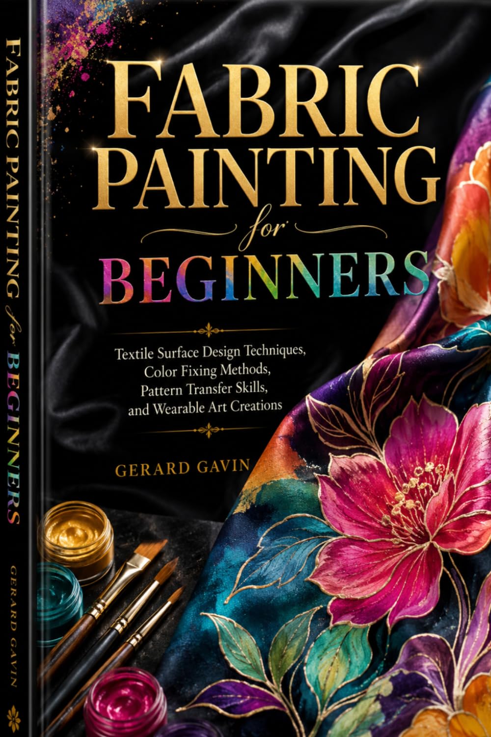 Fabric Painting for Beginners: Textile Surface Design Techniques, Color Fixing Methods, Pattern Transfer Skills, and Wearable Art Creations