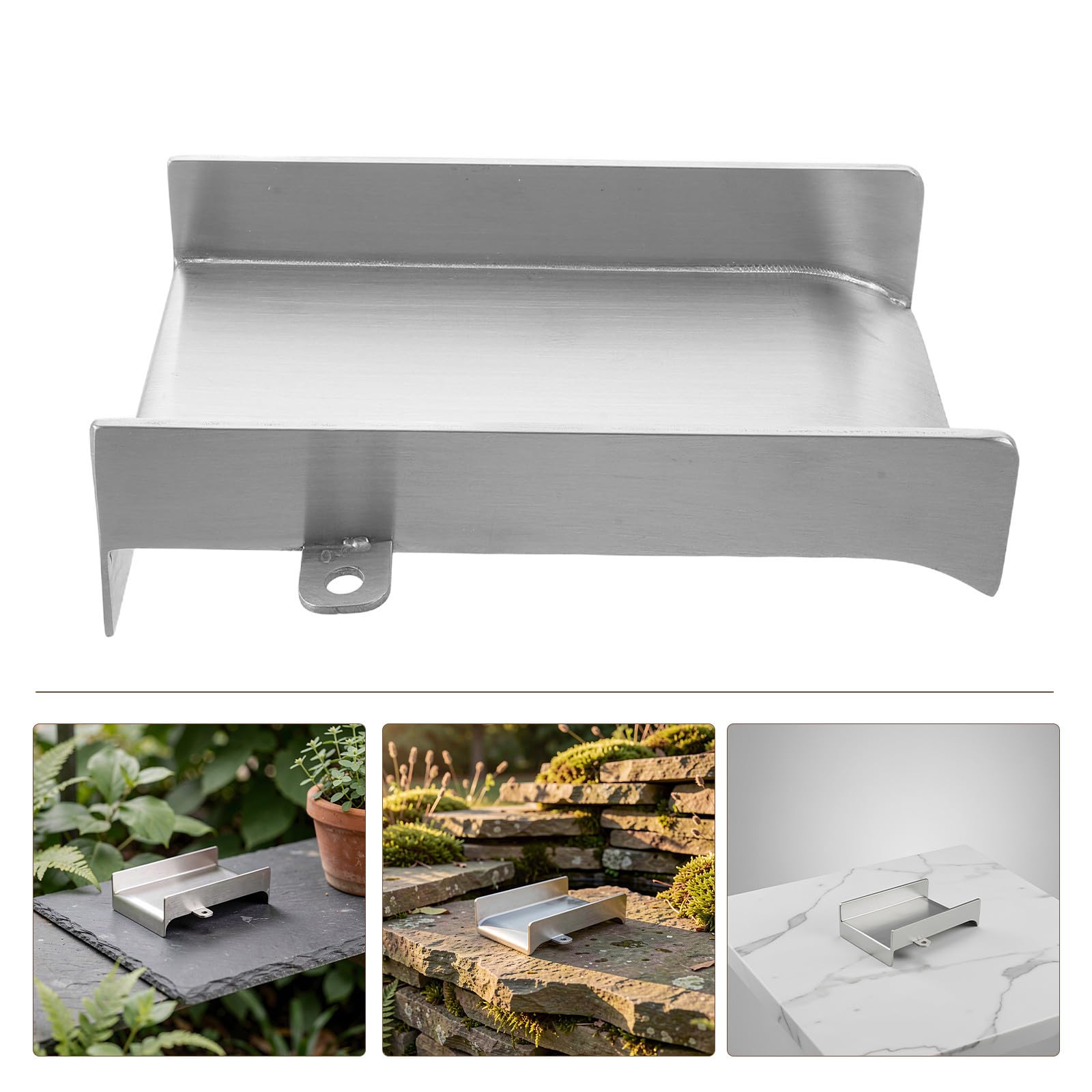Buse de Cascade Murale en Acier Inoxydable, Installation Rapide,