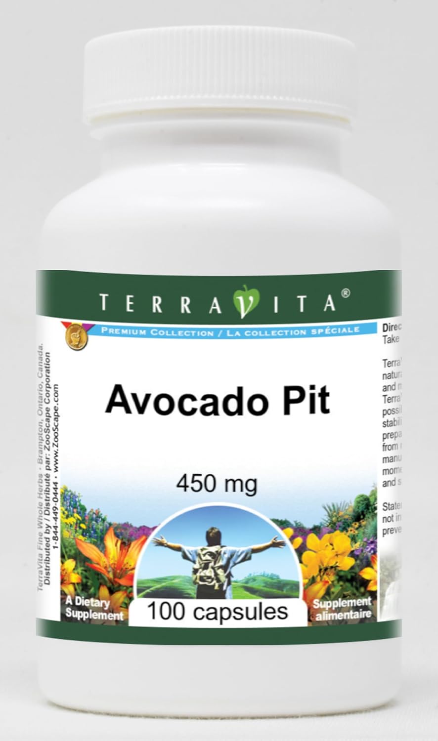 Avocado Pit - 450 mg (100 Capsules, ZIN: 519047) - 3 Pack