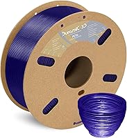 Vista 14 de DURAMIC 3D PETG Filamento 1.75mm Azul Ejército, Filamento de Impresión 3D Carrete de 1kg (2.2lbs), Filamento Azul Ejército 1.75mm Precisión