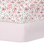 Little Grape Land Crib Sheets for Boys and Girls 2pk Baby Crib Fitted Sheet for Standard Size Crib and Toddler Mattress Super Soft Baby Sheet, Daliah