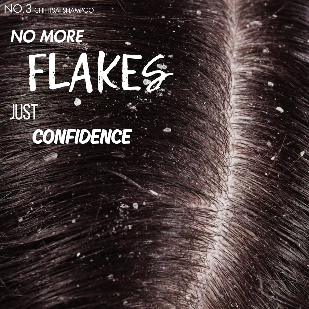 Chihtsai No.3 Shampoo for Hair Loss (8.3oz/250ml) - Eliminate dandruff & flakes, Smooths itchy scalp - Image 2