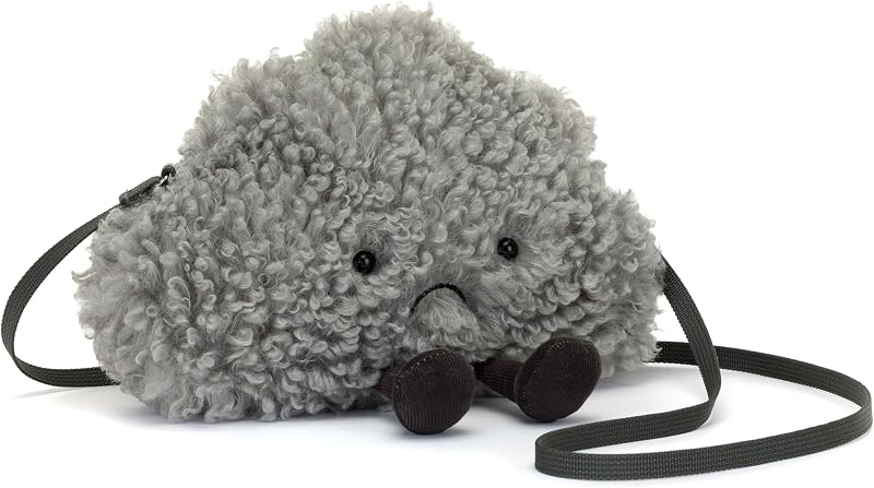 Amuseables Cirrus Storm Cloud Plush Bag