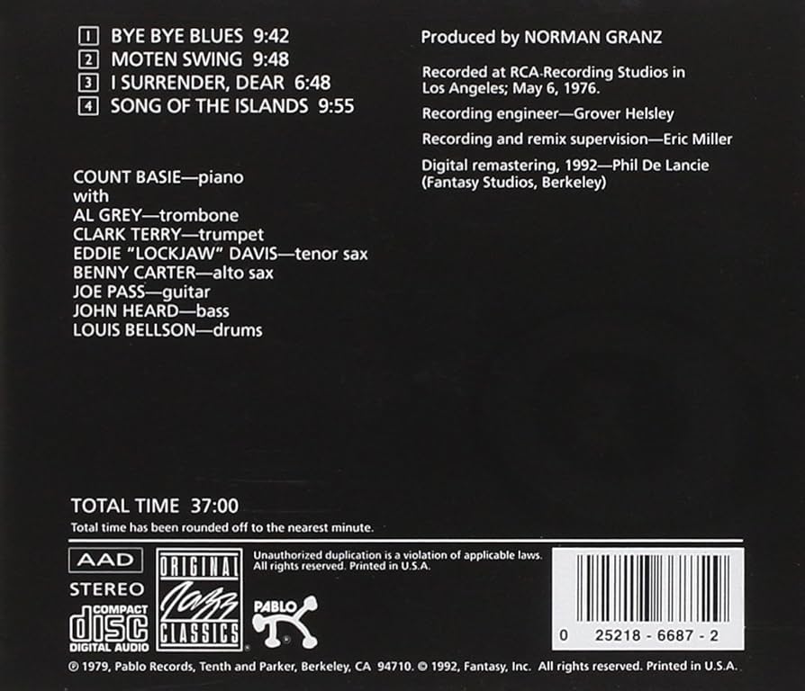 アナログプロダクション Count Basie Basie Jam 高音質 LP アナログプロダクション Count Basie Basie Jam 高音質 LP