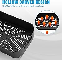 Vista 3 de Olla de cocina para parrilla y cesta combinada para Ninja Foodi FG551/DG551 Smart XL Accesorios para parrilla de interior, cesta de freidora de aire