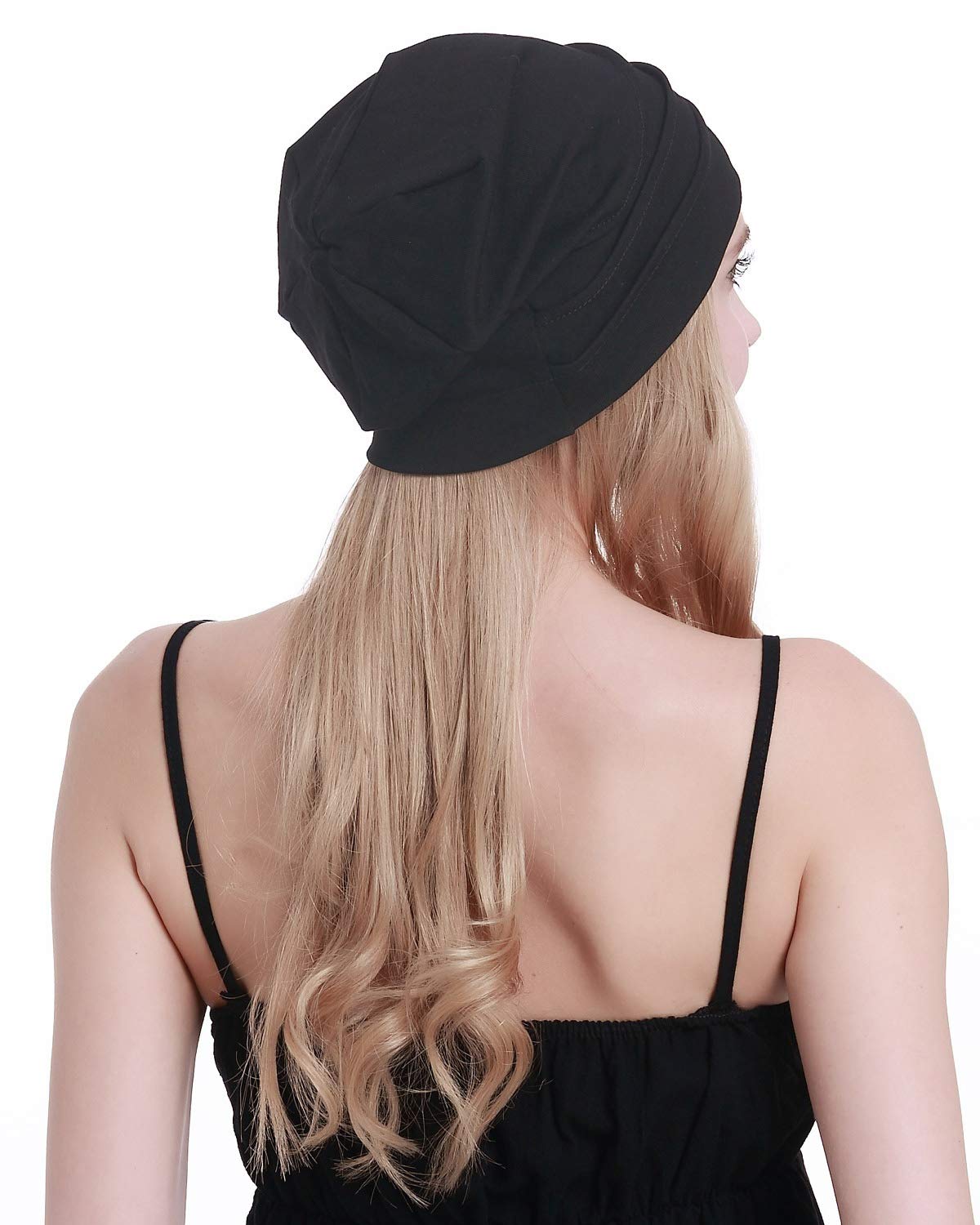 Osvyo - Berretto in cotone da donna per chemio in caso di cancro e perdita di capelli, imballaggio sigillato