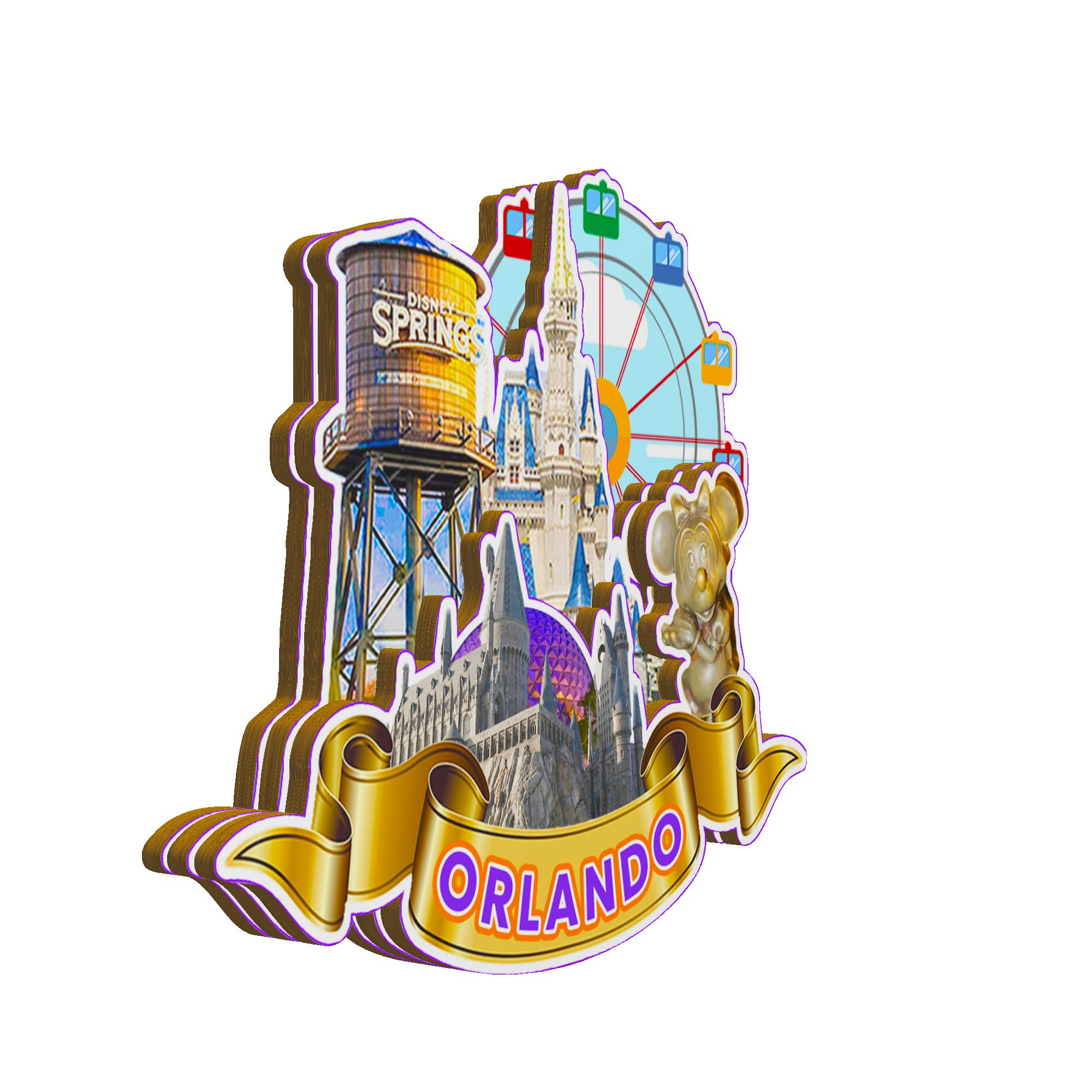 Florida USA Amerika Koelkast Magneet Souvenir Gift Woondecoratie Koelkast Magnetische Sticker
