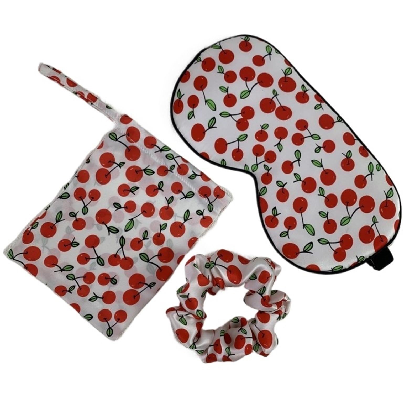 1 Ensemble De Masque For Les Yeux Sommeil En Soie, Avec Sac À Cordon Assorti For Voyage, Pièce Pour dormir(Multi-colored)