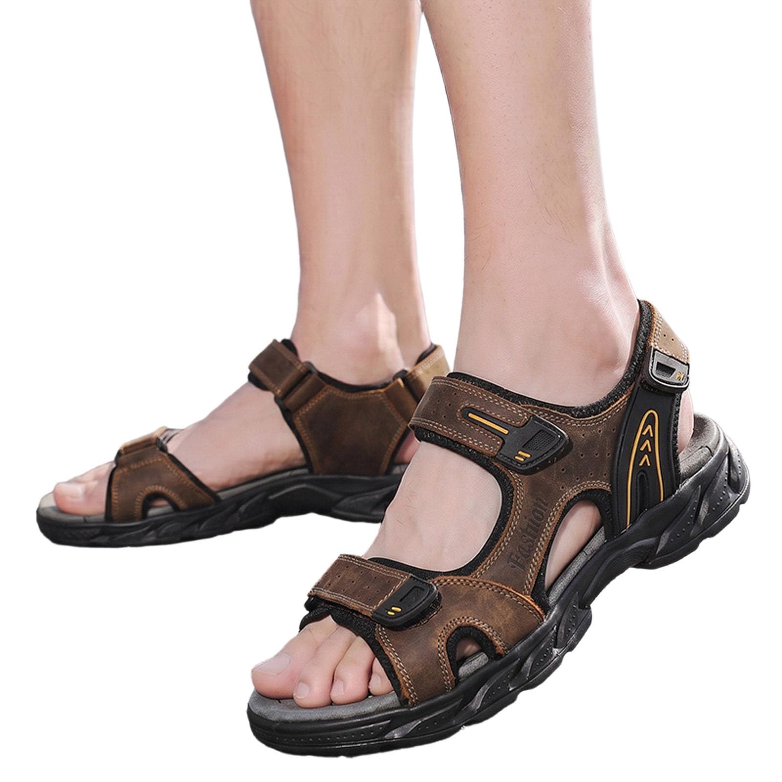 Chanclas Ligeras de Verano para Hombre, Sandalias de Confort Diario para Playa, Calzado de Ocio Transpirable, Zapatillas de Descanso con Ergonómica