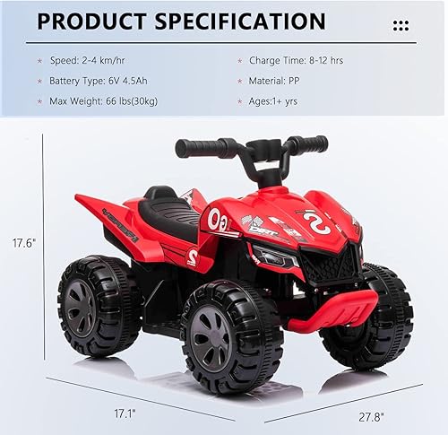 Miniatura 3 de Excavadora excavadora para niños excavadora alimentada por pilas de 6 V con controles de pedal cubo de empuje velocidad altabaja avanzando Azul,