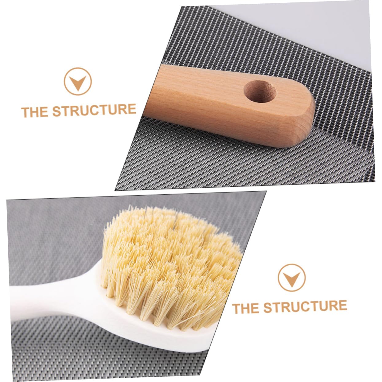 Juego de cepillos de limpieza de mango largo – Fregadero de platos y utensilios de cocina – Cepillo duradero para platos para el hogar para una fácil limpieza y fregado de sartenes – Herramienta